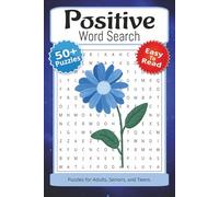 Positive Word Search Puzzle Book: Word Searches with Easy To Read Print about Positive vibes, Happy vibes, Happy times, and More / 6x9 inches, 110 ... Gift for Vacations, Holidays,and Free Times