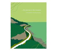 Positively Green Greeting Cards: Anniversary - The journey is the treasure (Pack of 6)