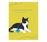 Positively Green Greeting Cards: Birthday - We are always the same age inside (Pack of 6)