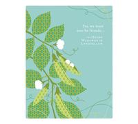 Positively Green Greeting Cards: Friendship - Yes, we must ever be friends (Pack of 6)
