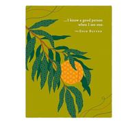 Positively Green Greeting Cards: Thank You - I know a good person when I (Pack of 6)