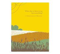 Positively Green Greeting Cards: Thank You - What else is there to say but everything (Pack of 6)