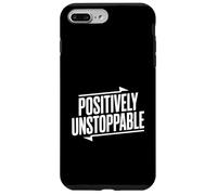 Positively Unstoppable Motivational Quote Inspirational Case for iPhone 7 Plus/8 Plus