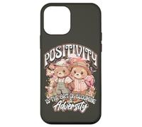 Positivity is the Art of Blooming in Adversity Teddy Bears Case for iPhone 12 mini