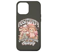 Positivity is the Art of Blooming in Adversity Teddy Bears Case for iPhone 12 Pro Max