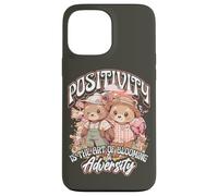 Positivity is the Art of Blooming in Adversity Teddy Bears Case for iPhone 13 Pro Max
