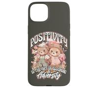 Positivity is the Art of Blooming in Adversity Teddy Bears Case for iPhone 15 Plus