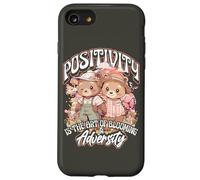 Positivity is the Art of Blooming in Adversity Teddy Bears Case for iPhone SE (2020) / 7/8