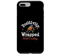Positivity Wrapped With Feathers For Painted Bunting Birders Case for iPhone 7 Plus/8 Plus