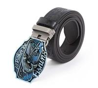 POSKLA Mens Leather Belt, Fishing Buckle Design, Western Work Casual. (A01#)