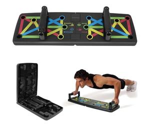 POSKOU Push Up Board Home Exercise Press up Board Strength Training Workout Fitness Gym Equipment (14 in 1 Classic Model)