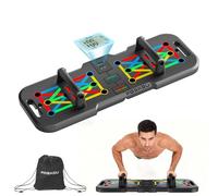 POSKOU Push Up Board Home Exercise Press up Board Strength Training Workout Fitness Gym Equipment (NEW Counter Model)