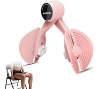 POSKOU Thigh Master Pelvic Floor Trainer for Women and Man, Inner Thigh Exerciser Trainer Home Exercise Pilate Equipment (Pink)