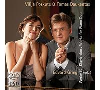 Poskute,Vilija - Edvard Grieg: Works for Piano Duo Vol. 1