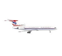 POSMRWK Diecast Plane Model For 1:400 Scale Model Aircraft China Southwest Airlines Tupolev TU-154M Die-cast Metal Aircraft Model Ornaments B-2622 Single Plane