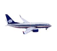 POSMRWK Diecast Plane Model For 1:400 Scale Single Aircraft Model Aeromexico Boeing B737-700 Alloy Aircraft Model Collection Kit XA-CAM Single Plane