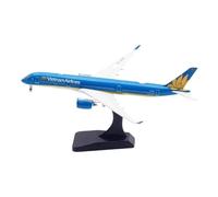 POSMRWK Scale model For 1:400 Scale Model Vietnam Airlines Model Airplane A350-900 Alloy Metal Model Souvenir Hobby Collection Single plane