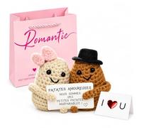 Posoto Love-Filled Couple Gift | Romantic Plush | For Him & Her | Surprise Gift for Valentine’s Day Anniversary Wedding | I Love You | Partner Boyfriend Girlfriend | Distance Relationship | Cute Pock