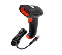 POSSAFE Wired Barcode Scanner with USB Cable | 1D 2D Handheld High-Speed QR Code Scanner | Durable Design | Extended Range USB Plug Reader | Ideal for Retail, Warehouse, Industrial Use