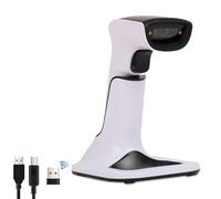 POSSAFE Wireless Barcode Scanner | 1D 2D Handheld High-Speed Bluetooth Cradle QR Code Scanner | Precise Scan Accuracy | Long-Range Scanning | Easy to Use | Ideal for Retail, Warehouse, Industrial Use
