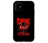 Possessed by a Silly Goose Funny Devil Halloween Case for iPhone 11
