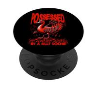 Possessed by a Silly Goose Funny Devil Halloween PopSockets Adhesive PopGrip
