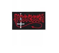 Possessed Death Metal Band Patch Badge Embroidered Iron on Applique Patch Accessory