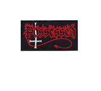 Possessed Death Metal Band Patch Badge Embroidered Iron on Applique Souvenir Accessory