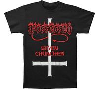 Possessed Mens Seven Churches T Shirt Black