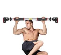 Possession Tice For Door, Portable Workout Bar Bar Workout Change Your Fitness Routine In Safety Lock Design For Gym, Cham