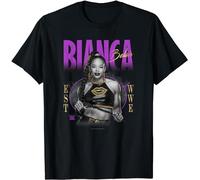 Possibilities Bianca Belair Distressed Black & White Photo Portrait T-Shirt-L