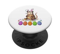 Possum Easter Bunny Painting Eggs Funny For Toddler Kid PopSockets Adhesive PopGrip