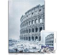 Post-apocalyptic Colosseum Adult Jigsaw Puzzles 1000 Pieces Smart Fun Educational Game Great Heartfelt Meaningful Present Size 38x26cm