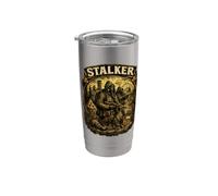 Post Apocalyptic Survivor Radiation Zone Game Stainless Steel Insulated Tumbler