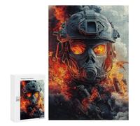 Post-Apocalyptic Warrior Gear Puzzle 1000 Teile Schwer Puzzle Spielzeug Lernspiel Impossible Herausforderungsspielzeug Für Erwachsene Kinder 300 PCS