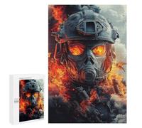 Post-Apocalyptic Warrior Gear Puzzle 1000 Teile Schwer Puzzle Spielzeug Lernspiel Impossible Herausforderungsspielzeug Für Erwachsene Kinder 1000 PCS