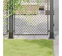 Post Base Anthracite 61x61mm Hotdip Galvanised Steel 150x150mm 15cm 4pcs Bracket