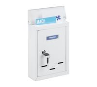 Post box Mailbox Letter Holder Wall-Mounted Mail Slot Compact Secure Postbox