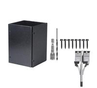 Post Brackets for Wood - Heavy Duty Adjustable Holder Feet | Stainless Steel Post Mount with Screws - for Deck Railing Mailbox Support Porch Ground Gazebo