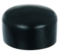 Post Cap for Round Metal Posts 60 mm Black