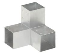 Post Connector Galvanised Metal 172x75x172mm 1.5mm Hot-Dip for 71mm Posts Pairs
