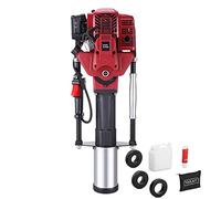 Post Driver Petrol 4-Stroke Fence Knocker Pile Jack Hammer Ramming Construction Picket Fencing Garden Thumping Gasoline Ram