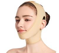 Post-facial Suction Surgery Head Cap Thread Lift Liposuction Facelift Mask Lower Jaw Cap Face Toning Belts(3XL)