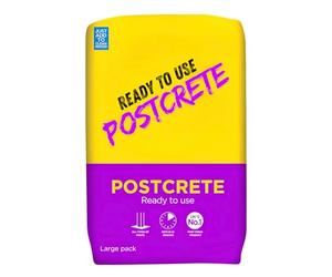 Post Fix Concrete 20kg | Fast Setting Fence Post Mix - Just Add Water | Suitable for Wooden, Concrete & Metal Posts | No Mixing Required | Weatherproof & Durable Packaging