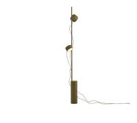Post Floor Lamp Brown Green