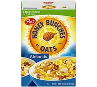 Post Honey Bunches of Oats, Crispy with Almonds 48 Ounce by Post, Honey Bunches of Oats
