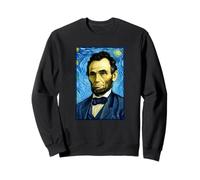 Post Impressionist Abraham Lincoln Sweatshirt