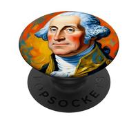 Post Impressionist President George Washington PopSockets Adhesive PopGrip