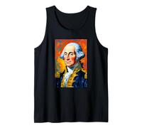Post Impressionist President George Washington Tank Top