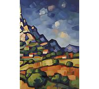 Post Impressionist Style Notebook: Classic Blank Journal for Art Lovers